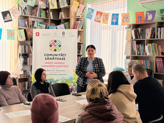 Activitatea cu genericul: “Ai grijă de tine” din cadrul proiectului: “Viață sănătoasă”, finanțat de Fundația CRED- Centrul Româno Elvețian pentru Dezvoltarea Sistemului de Sănătate