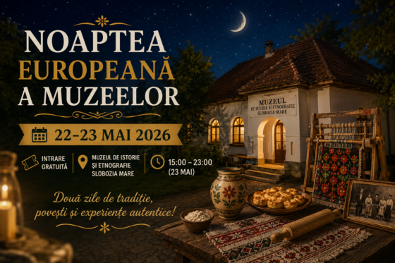 Vă invităm la Noaptea Europeană a Muzeelor 2026!