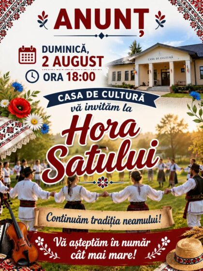 Hora Satului – O seară de joc, voie bună și tradiție
