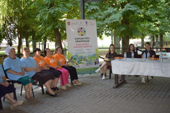 De astăzi, parcul din centrul satului are o nouă destinație: sănătatea comunității!